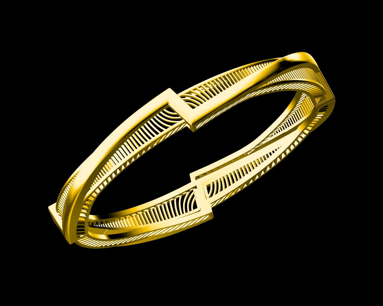AD17784 — Bangles jewellery CAD design (JCD/STL)