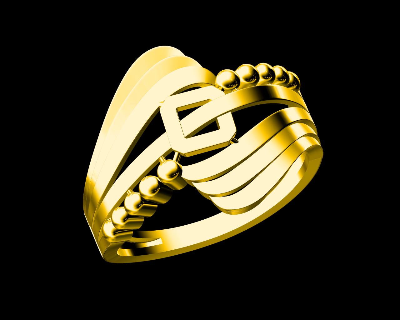 AD17818 — Ladies Rings jewellery CAD design (JCD/STL)