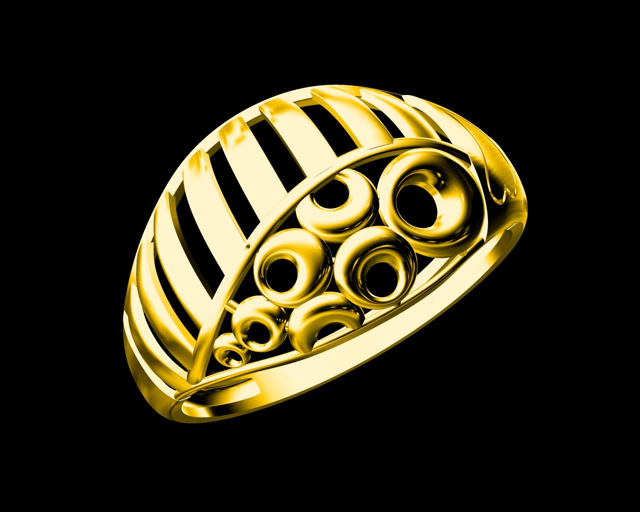 AD17822 — Ladies Rings jewellery CAD design (JCD/STL)