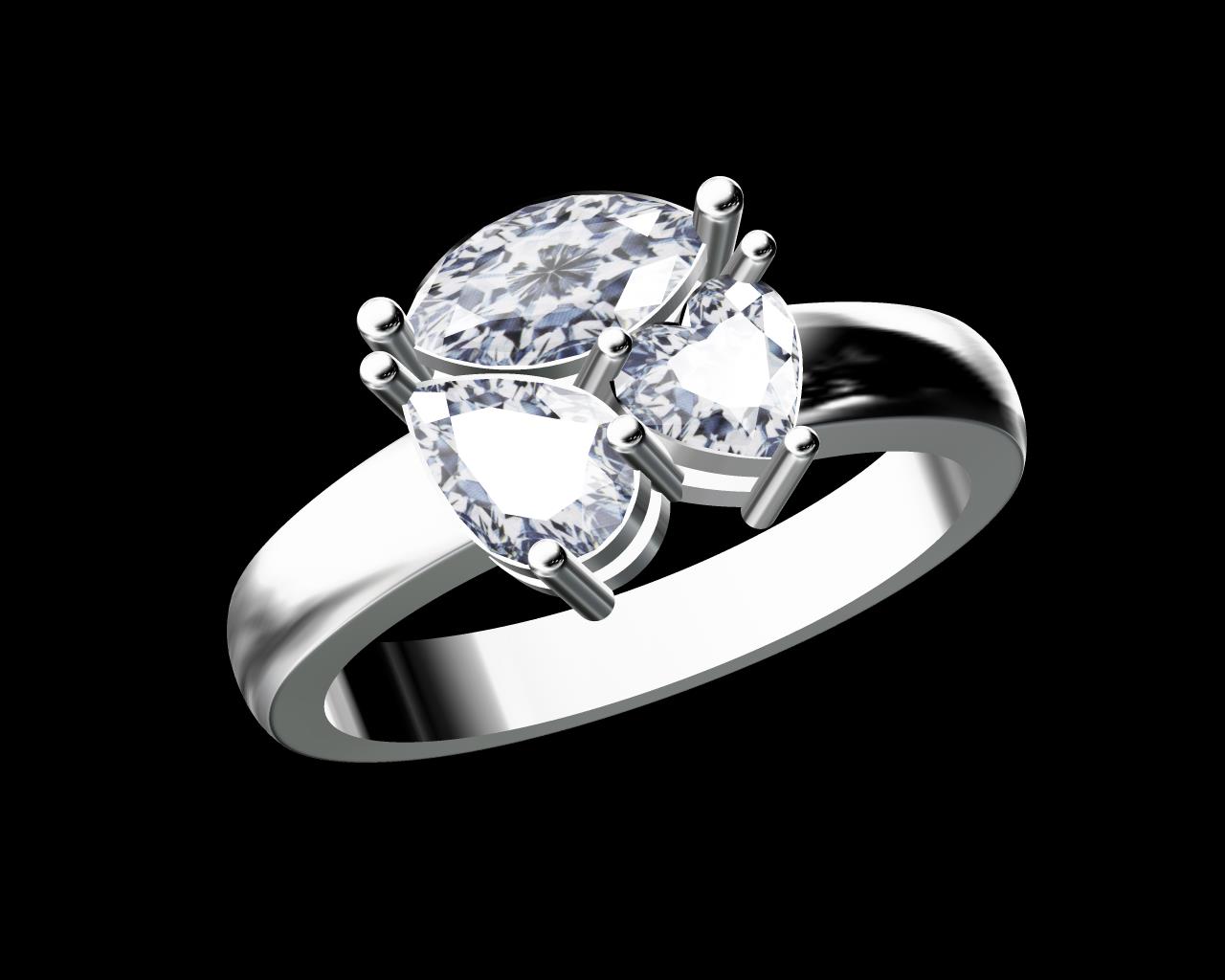 AD17209-ALT — Ladies Rings jewellery CAD design (JCD/STL)