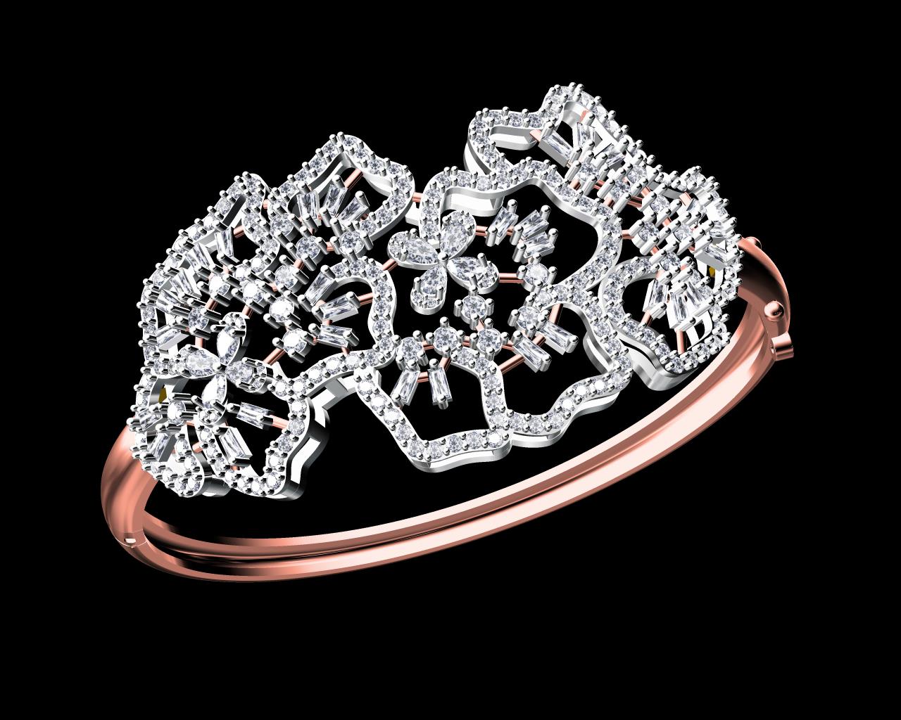 AD17908-ALT1 — Bracelets jewellery CAD design (JCD/STL)