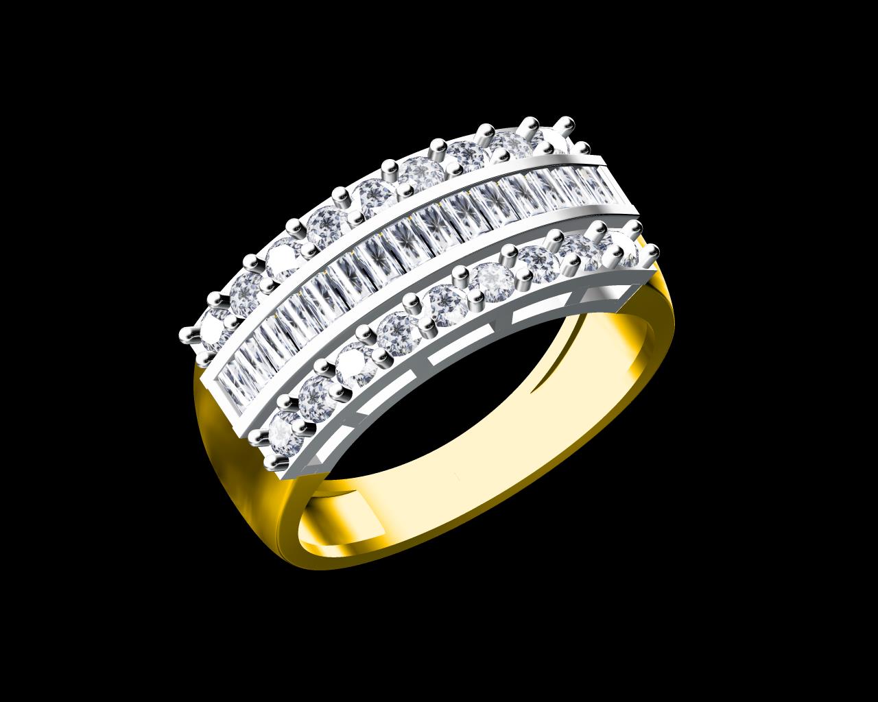 AD17963-ALT — Ladies Rings jewellery CAD design (JCD/STL)