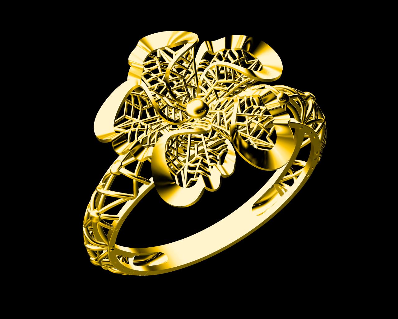 AD17968R — Ladies Rings jewellery CAD design (JCD/STL)