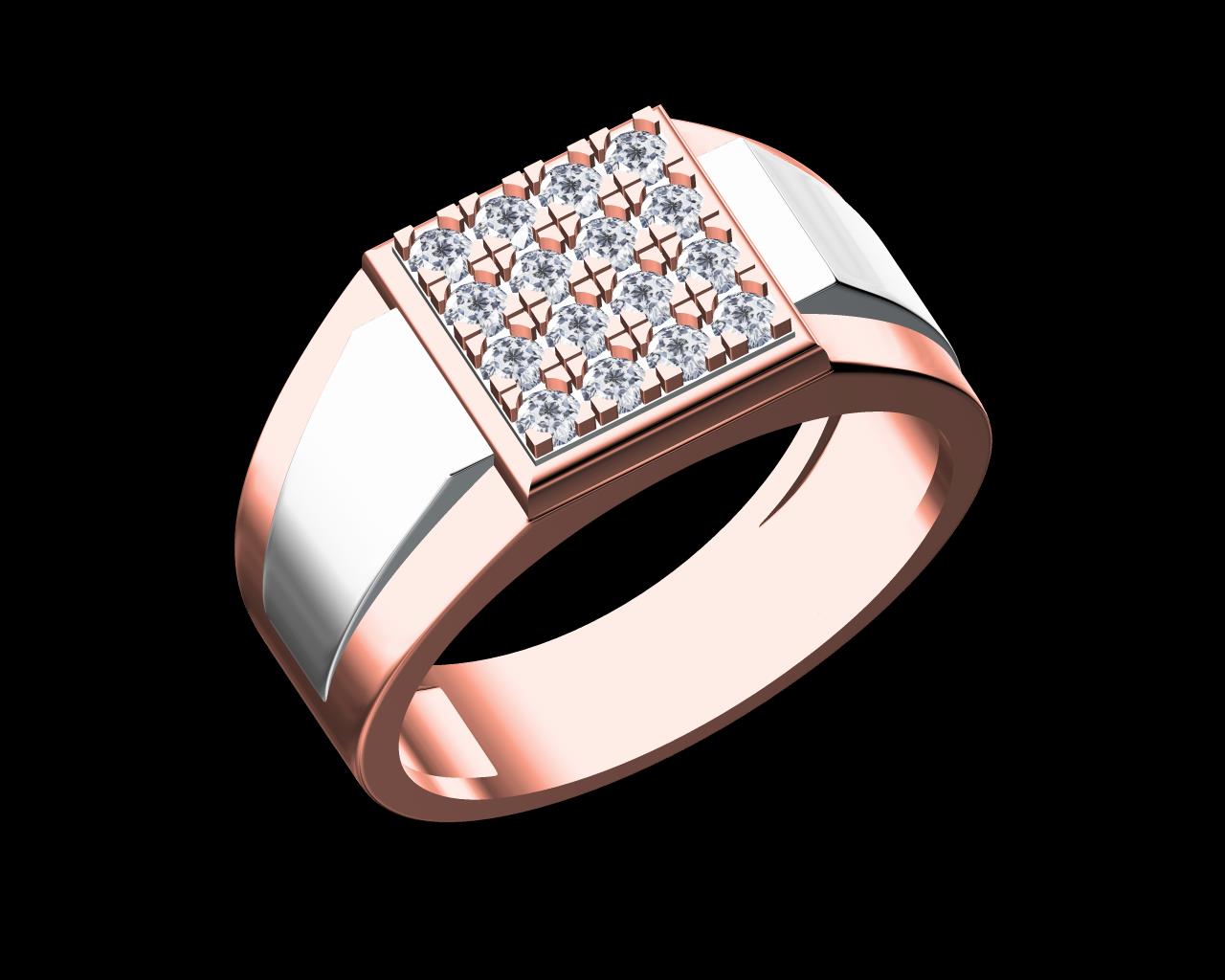 AD18070 — Gents Rings jewellery CAD design (JCD/STL)
