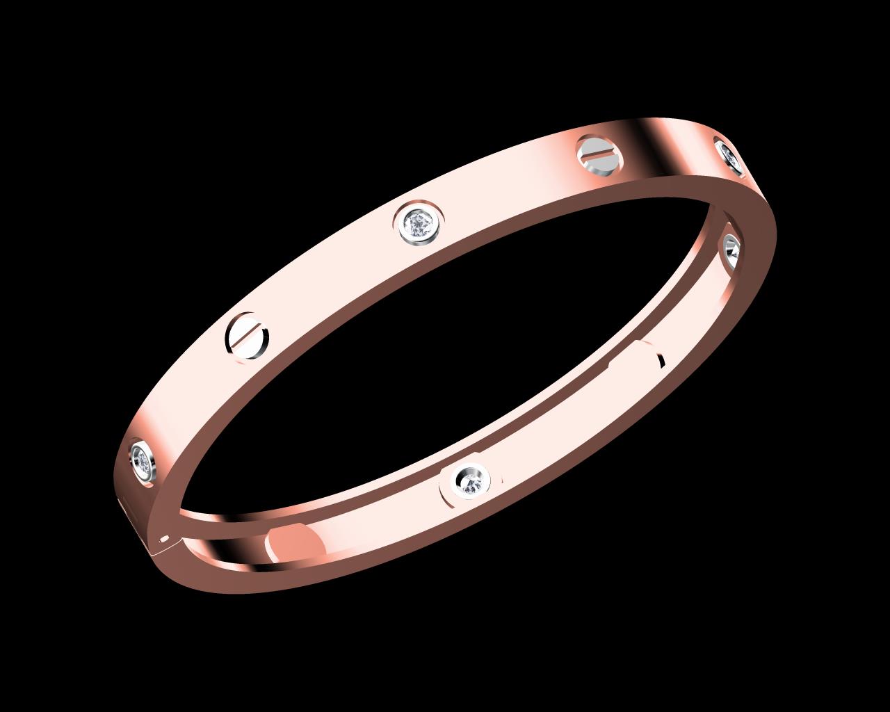 AD18091 — Bracelets jewellery CAD design (JCD/STL)
