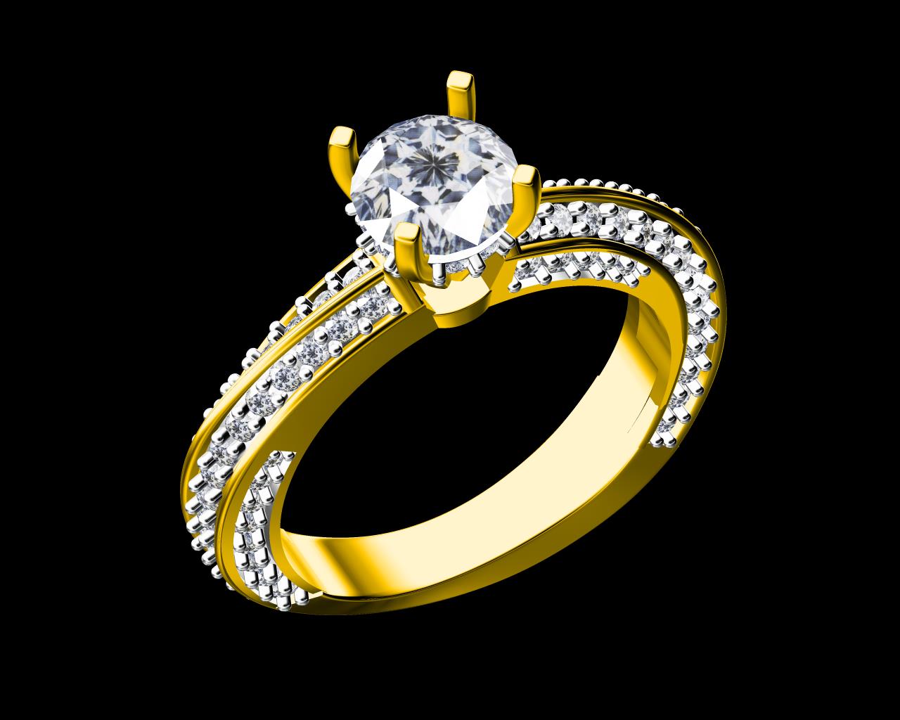 AD18108 — Ladies Rings jewellery CAD design (JCD/STL)