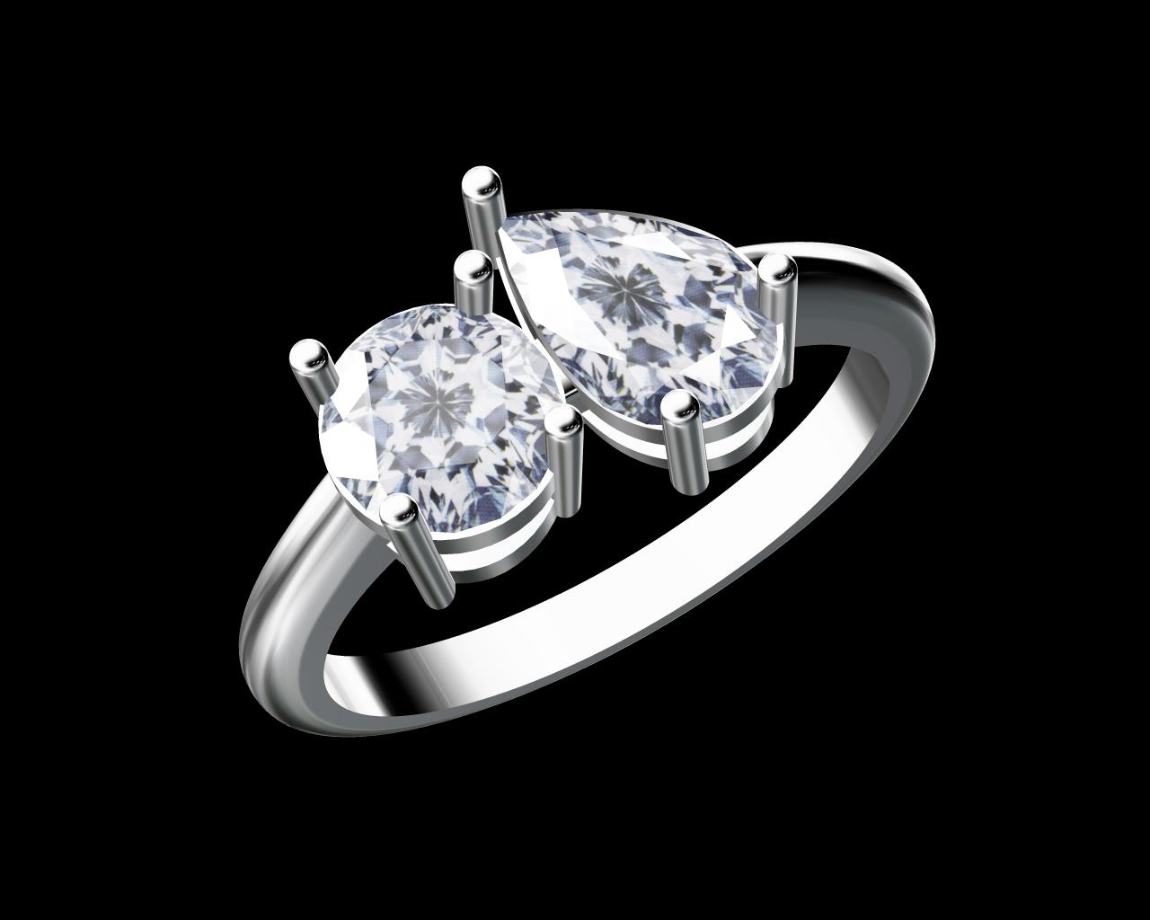 AD18113 — Ladies Rings jewellery CAD design (JCD/STL)