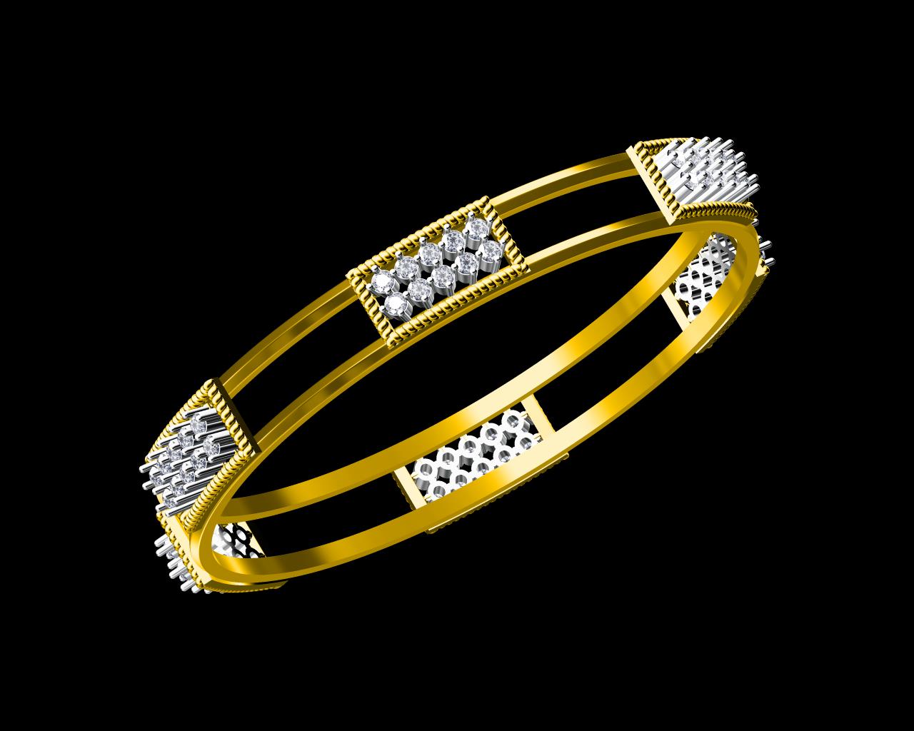 AD18114 — Bangles jewellery CAD design (JCD/STL)