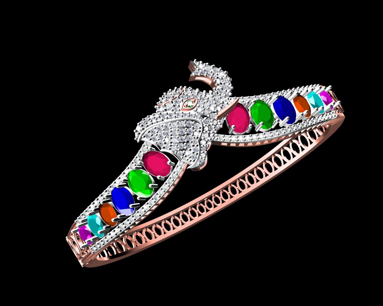 AD18124 — Bracelets jewellery CAD design (JCD/STL)