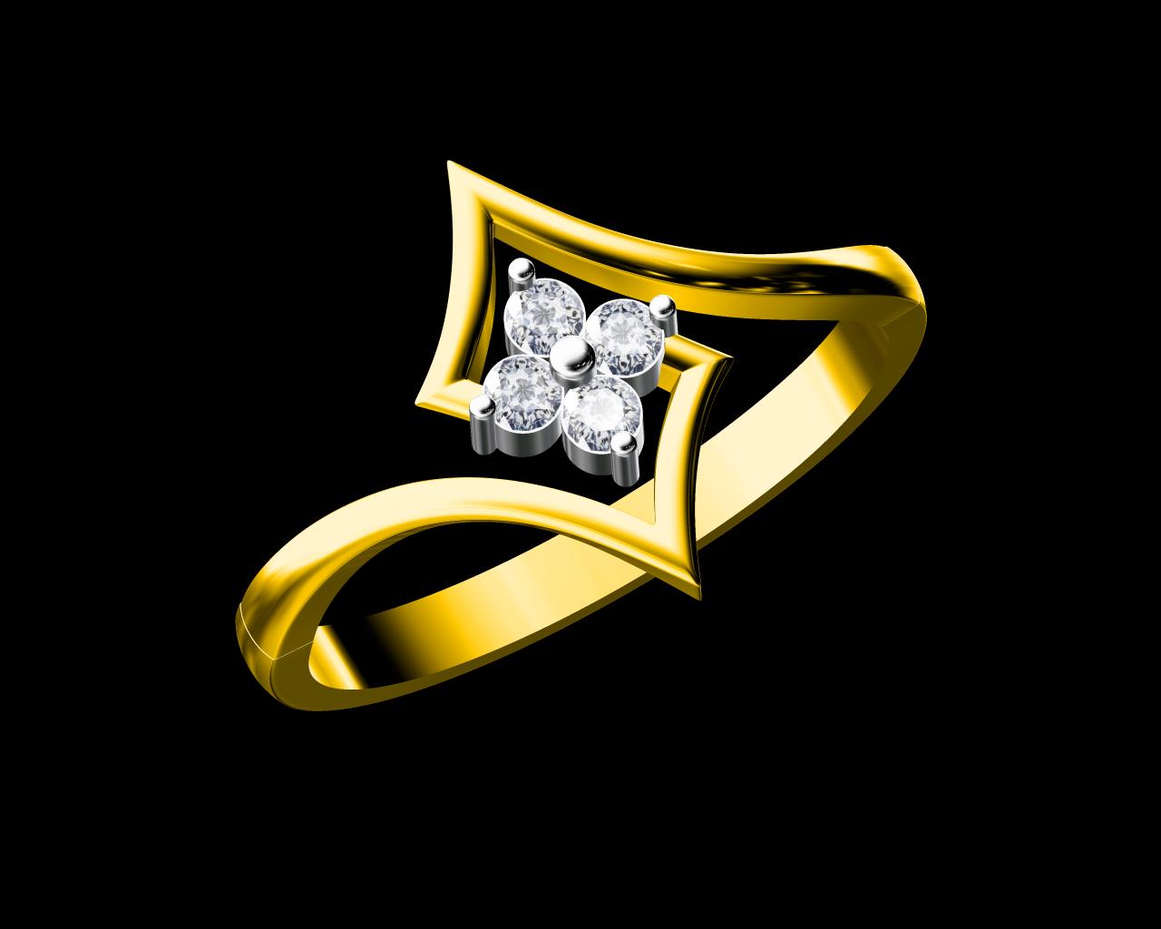 AD18134 — Ladies Rings jewellery CAD design (JCD/STL)