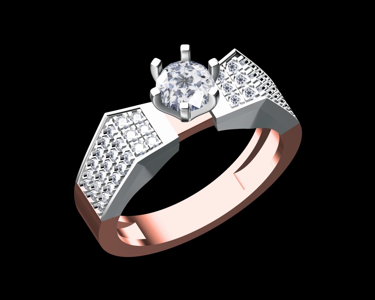 AD18167 — Ladies Rings jewellery CAD design (JCD/STL)
