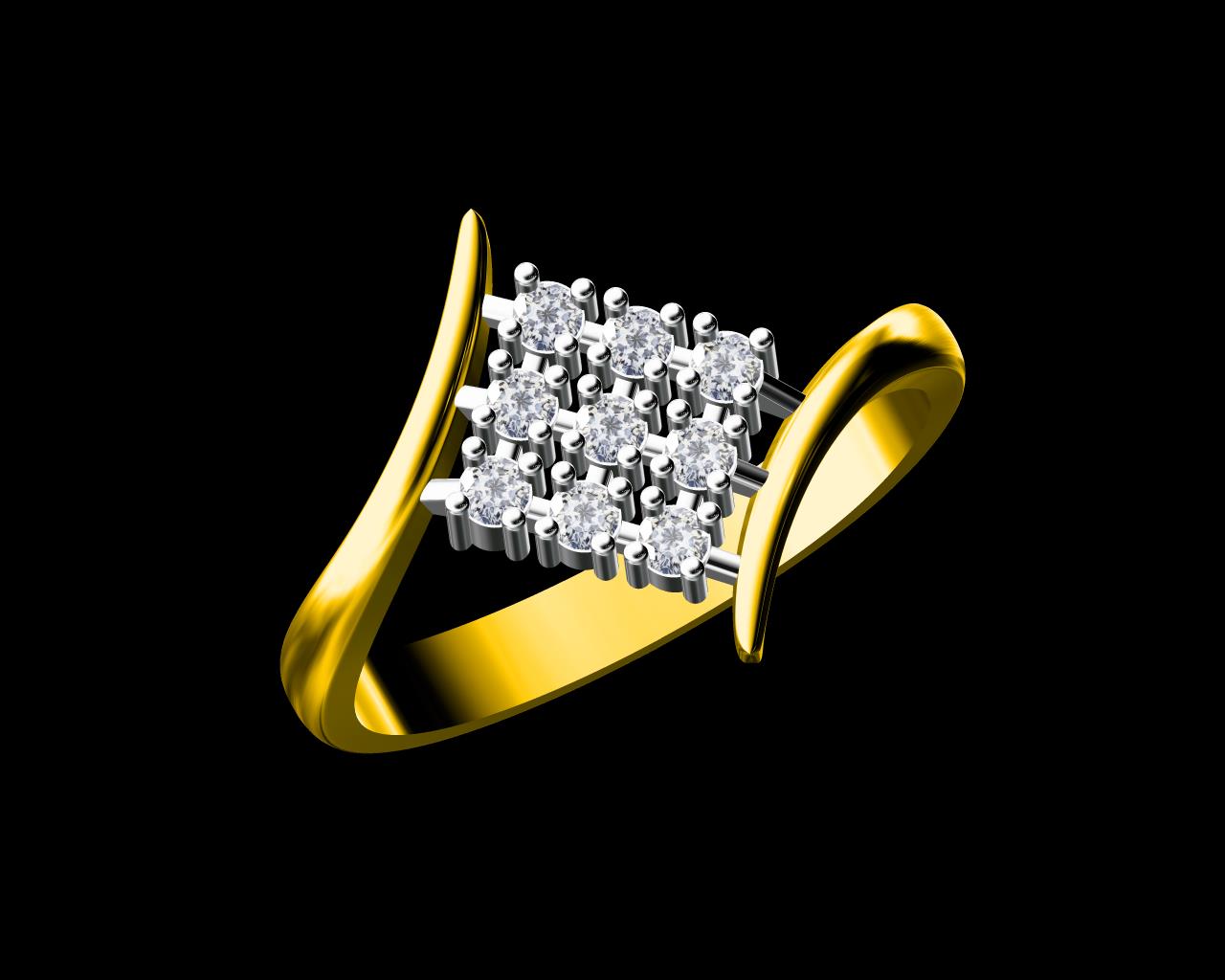 AD18171 — Ladies Rings jewellery CAD design (JCD/STL)