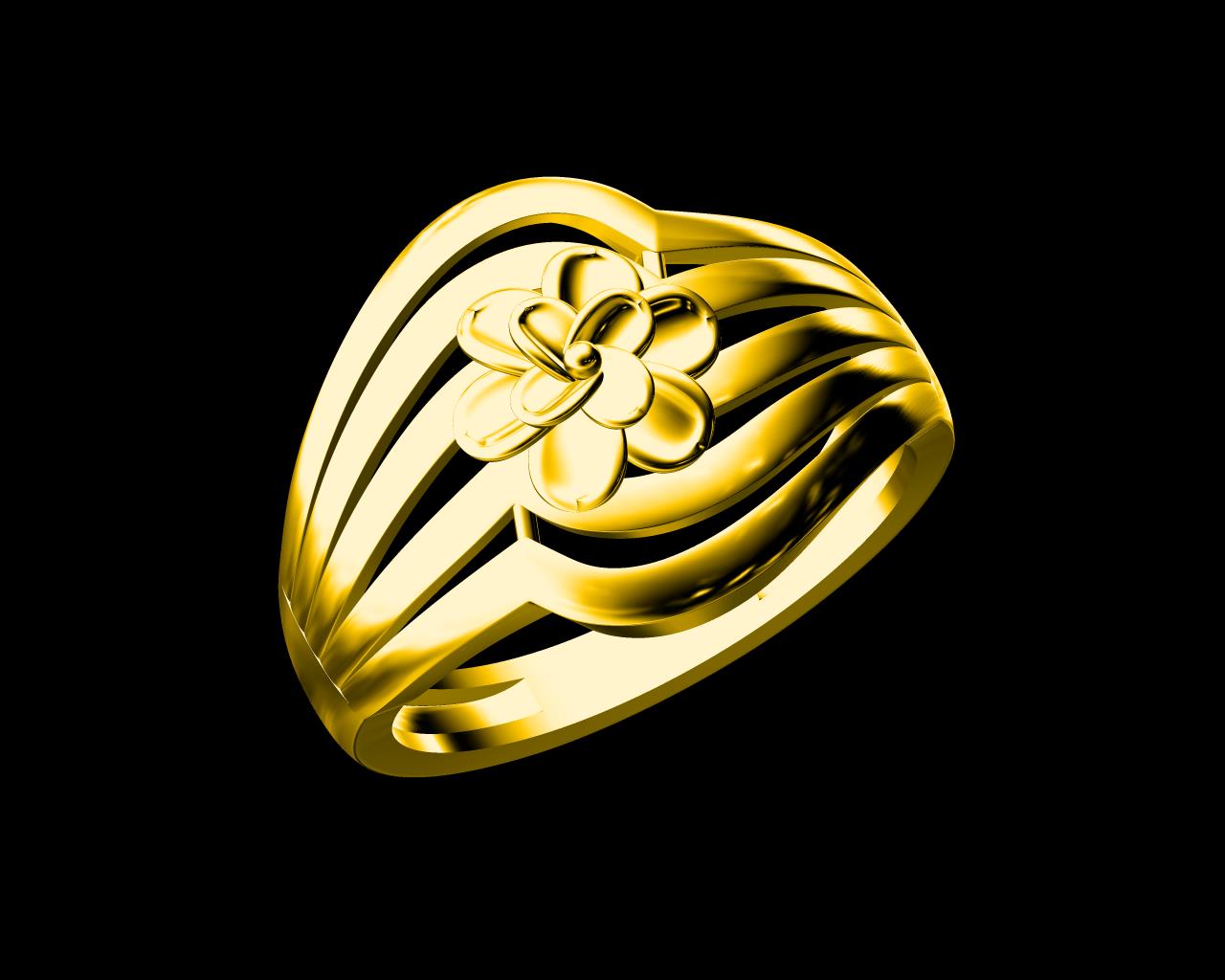 AD18189 — Ladies Rings jewellery CAD design (JCD/STL)
