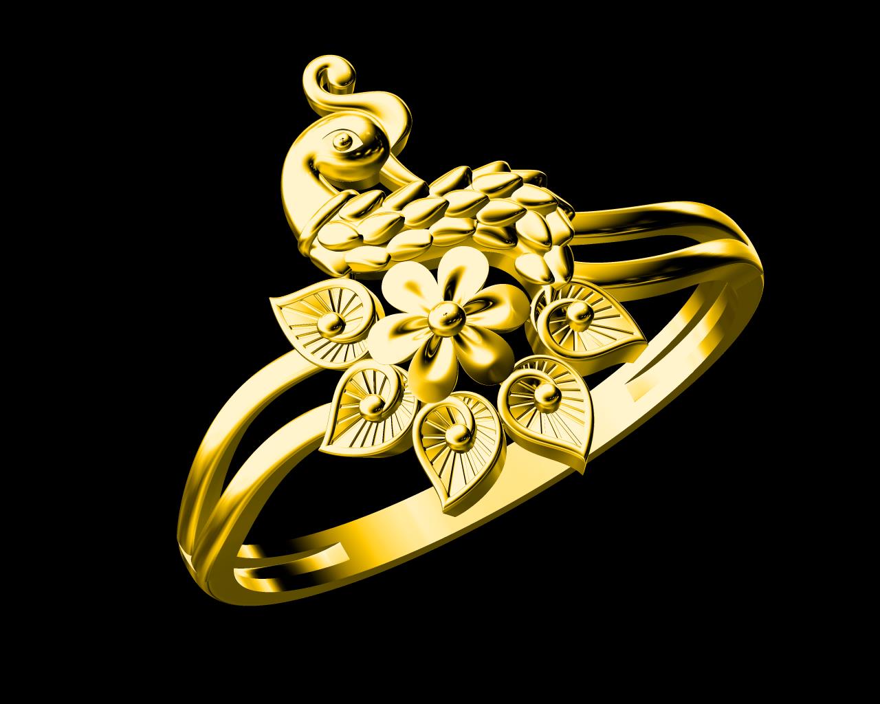 AD18204 — Ladies Rings jewellery CAD design (JCD/STL)