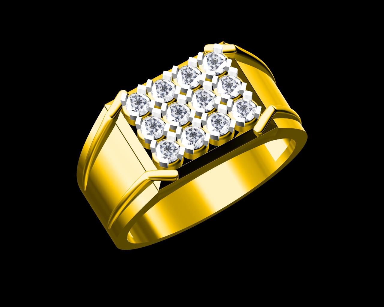 AD18222 — Gents Rings jewellery CAD design (JCD/STL)