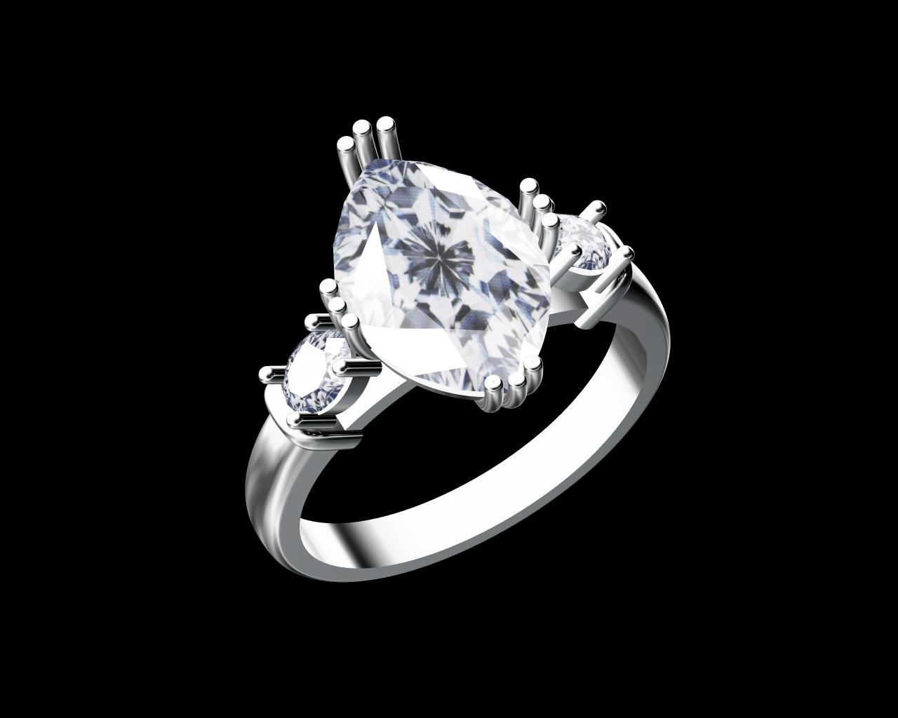 AD18225 — Ladies Rings jewellery CAD design (JCD/STL)