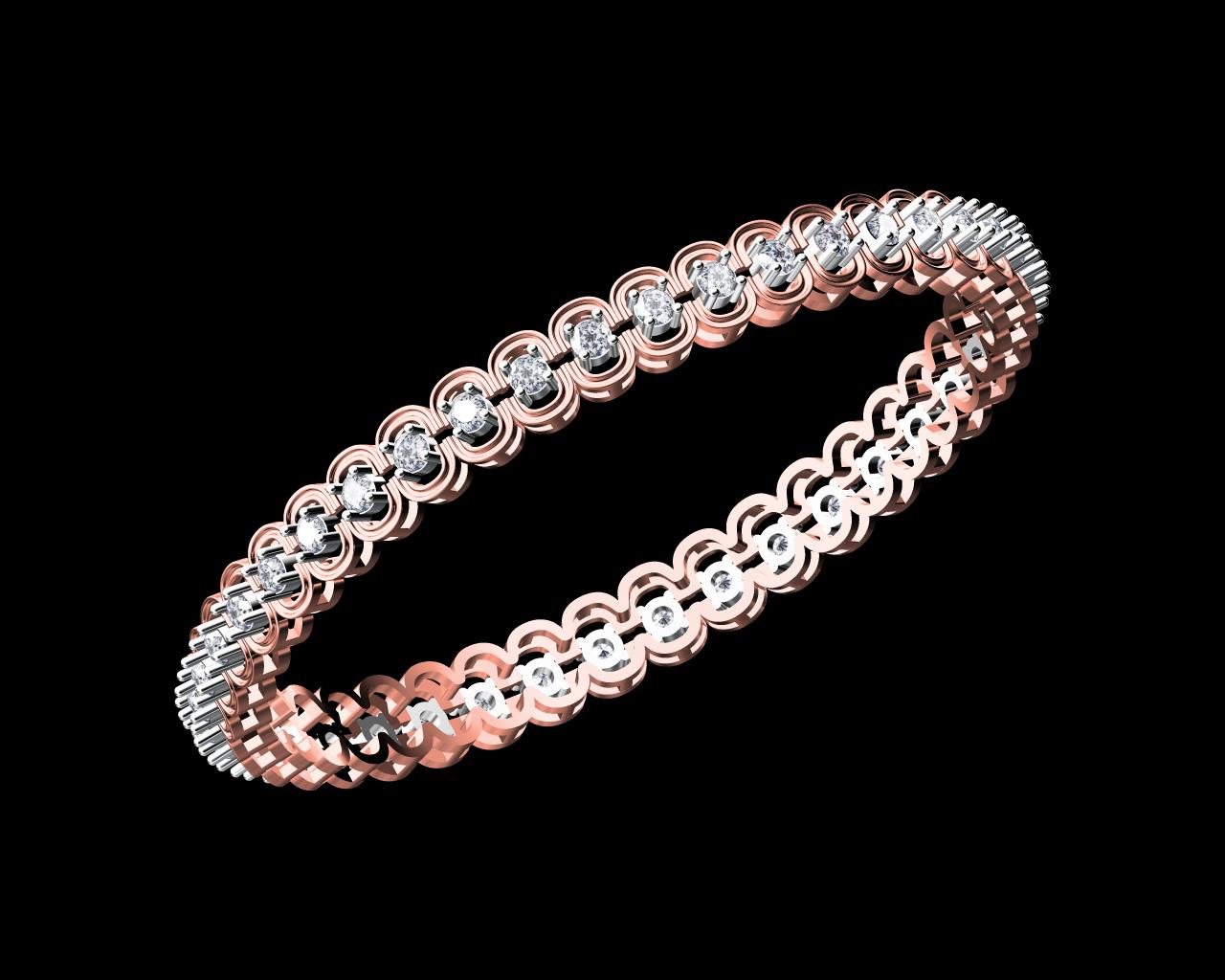 AD18235 — Bangles jewellery CAD design (JCD/STL)