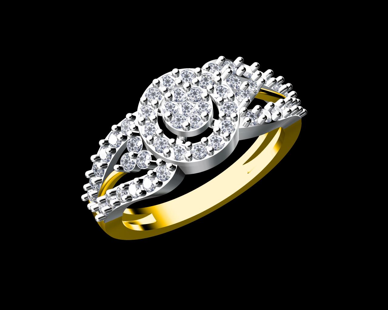 AD18247 — Ladies Rings jewellery CAD design (JCD/STL)