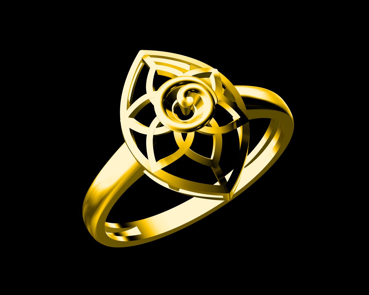 AD17840R — Ladies Rings jewellery CAD design (JCD/STL)