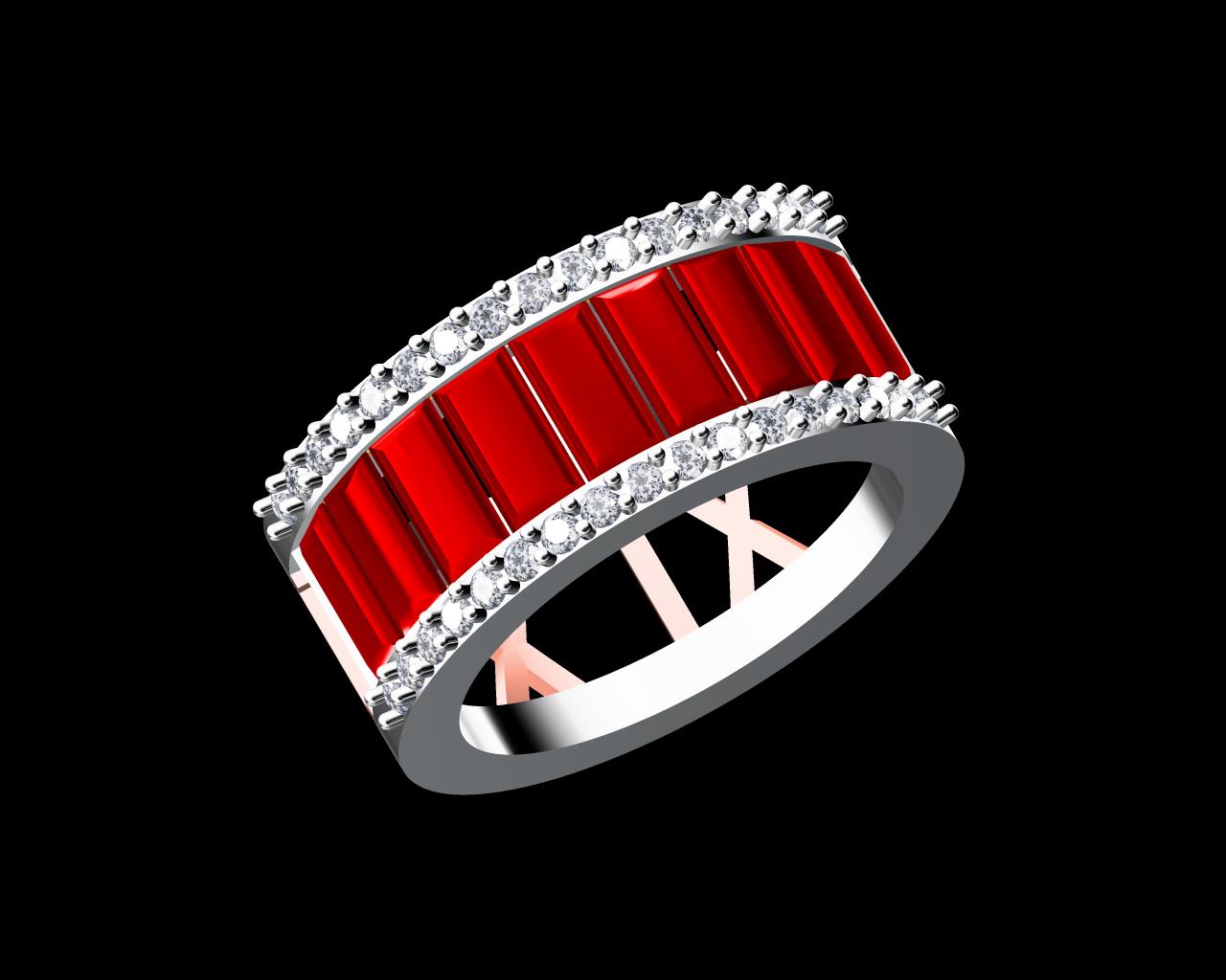 AD17877 — Gents Rings jewellery CAD design (JCD/STL)