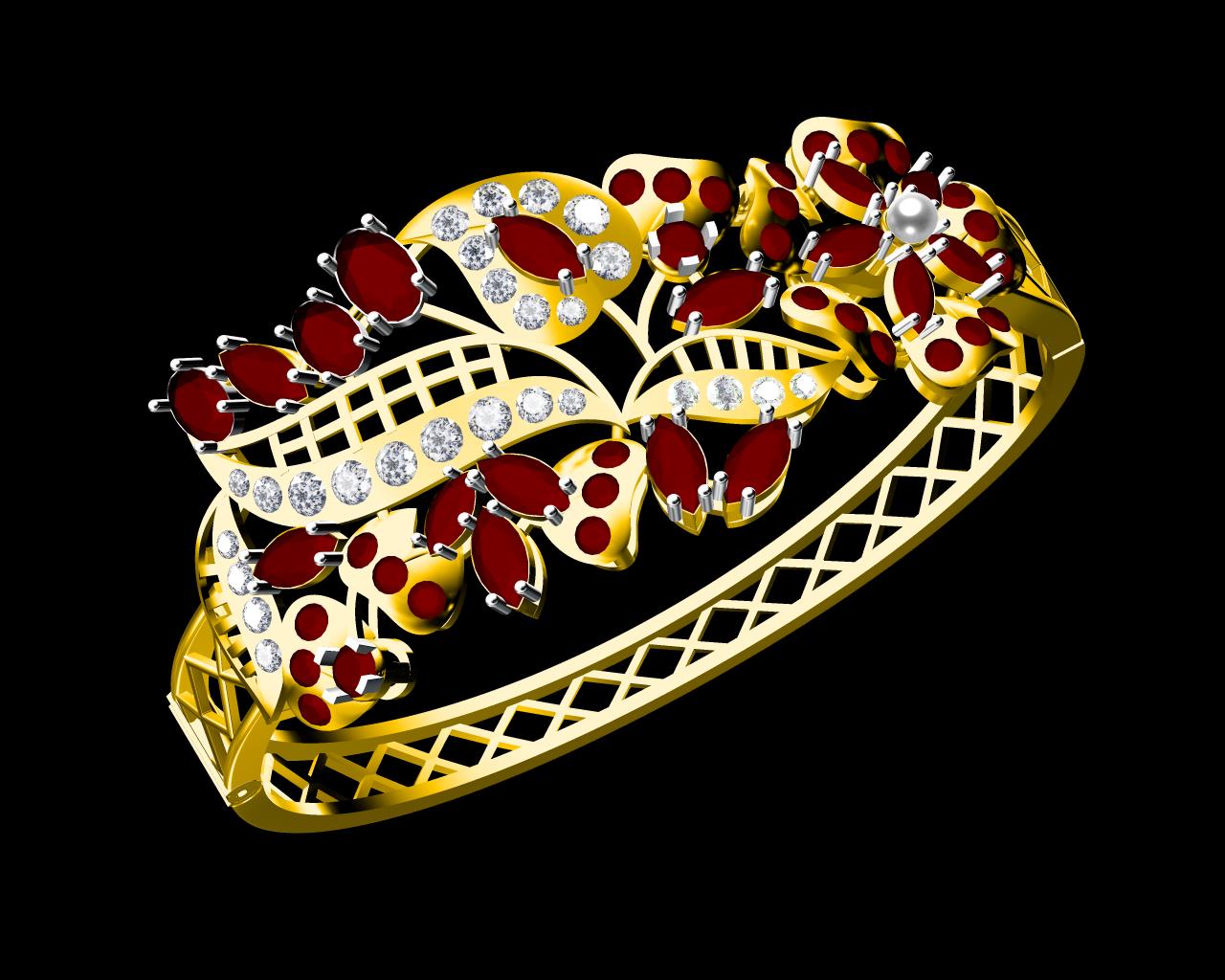 AD17896 — Bracelets jewellery CAD design (JCD/STL)