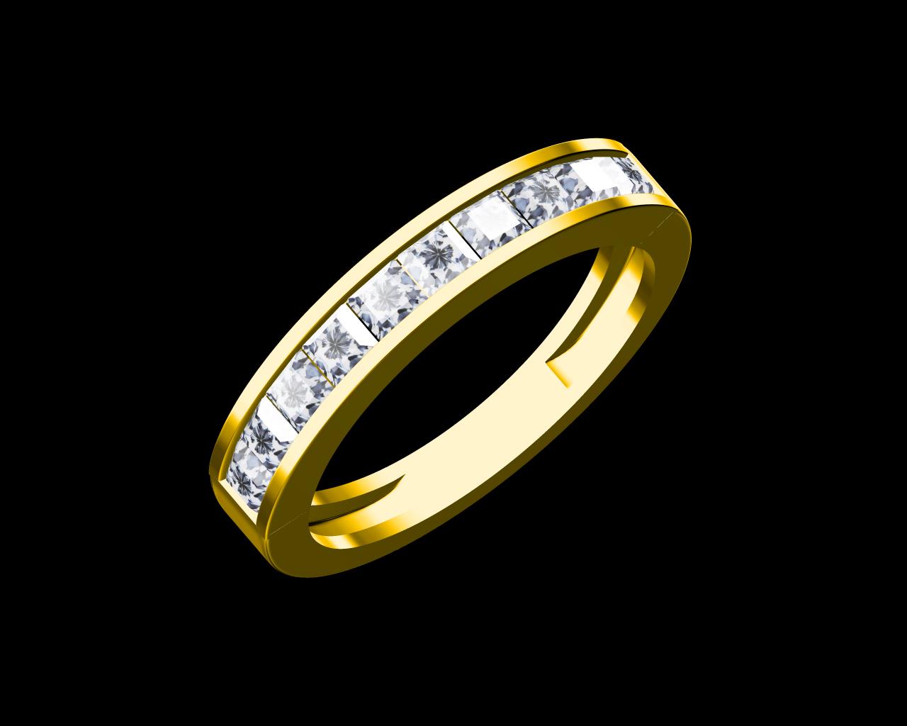 AD17903 — Ladies Rings jewellery CAD design (JCD/STL)