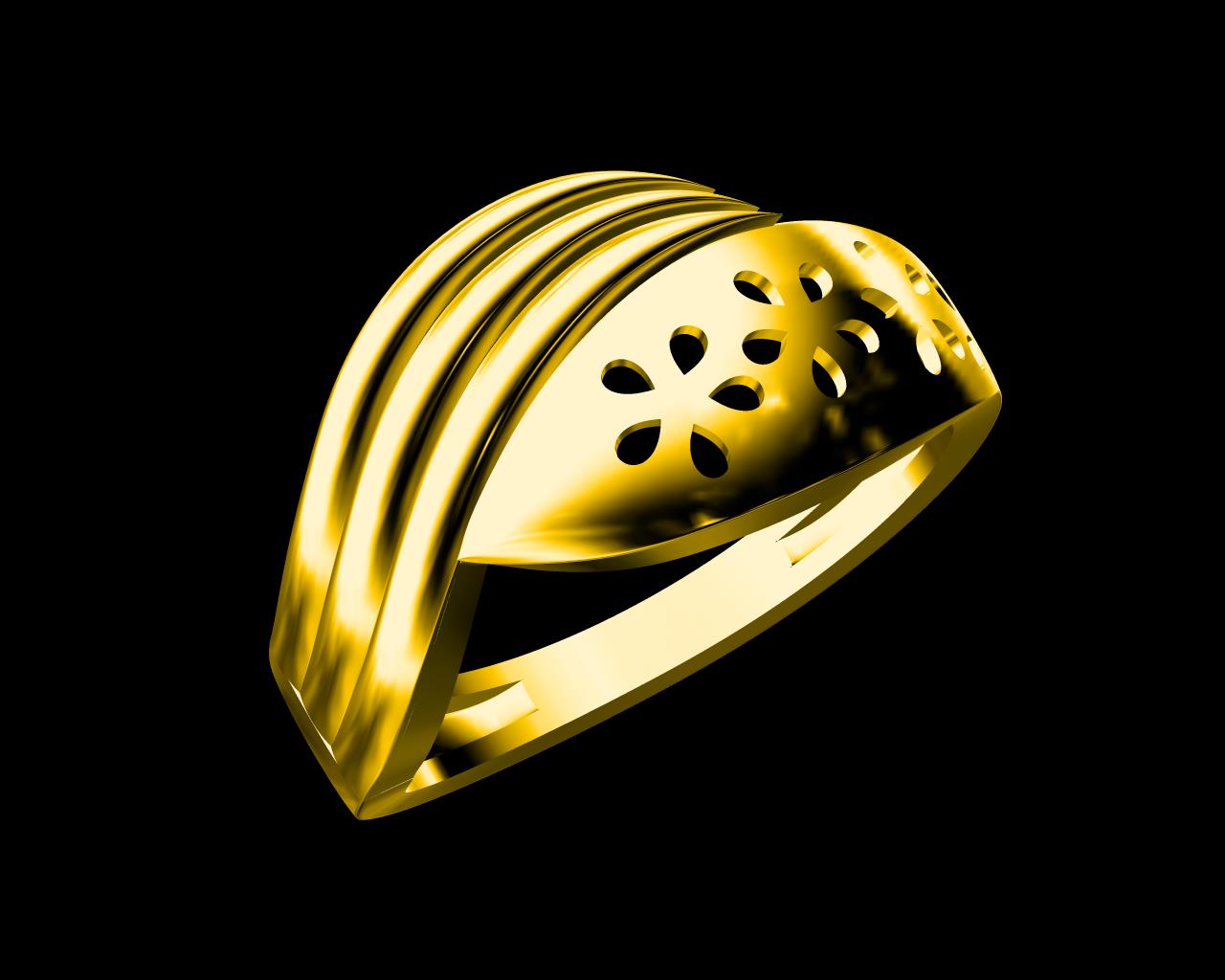 AD17929 — Ladies Rings jewellery CAD design (JCD/STL)