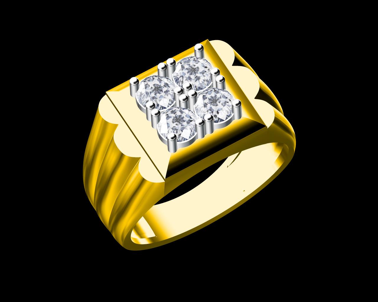 AD17937 — Gents Rings jewellery CAD design (JCD/STL)