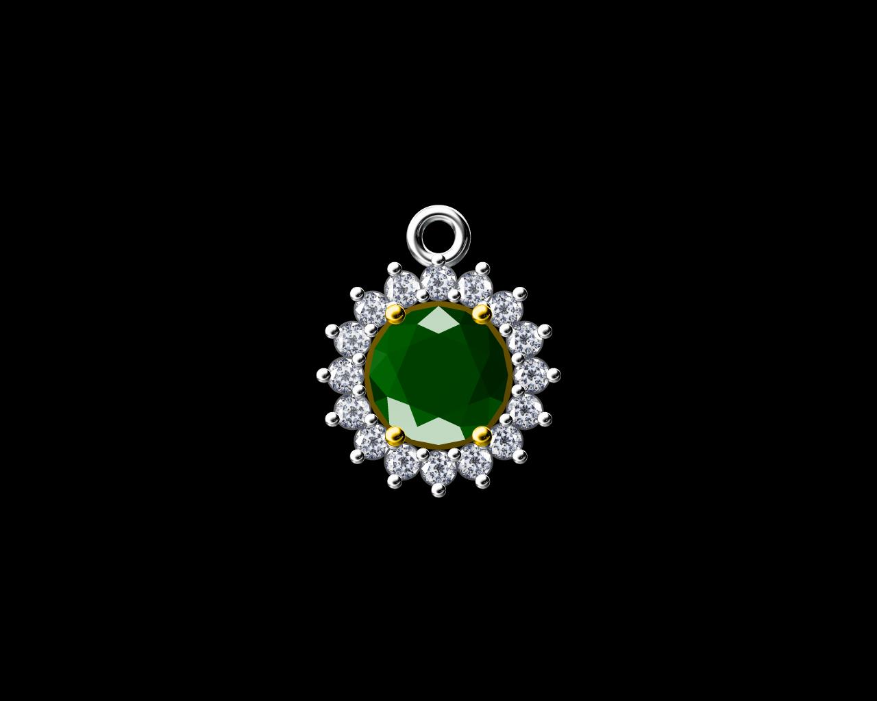 AD17952 — Pendants jewellery CAD design (JCD/STL)