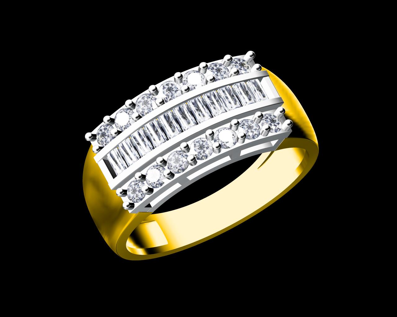 AD17963 — Ladies Rings jewellery CAD design (JCD/STL)