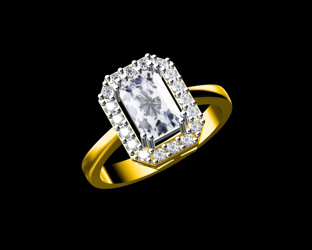 AD17987 — Ladies Rings jewellery CAD design (JCD/STL)