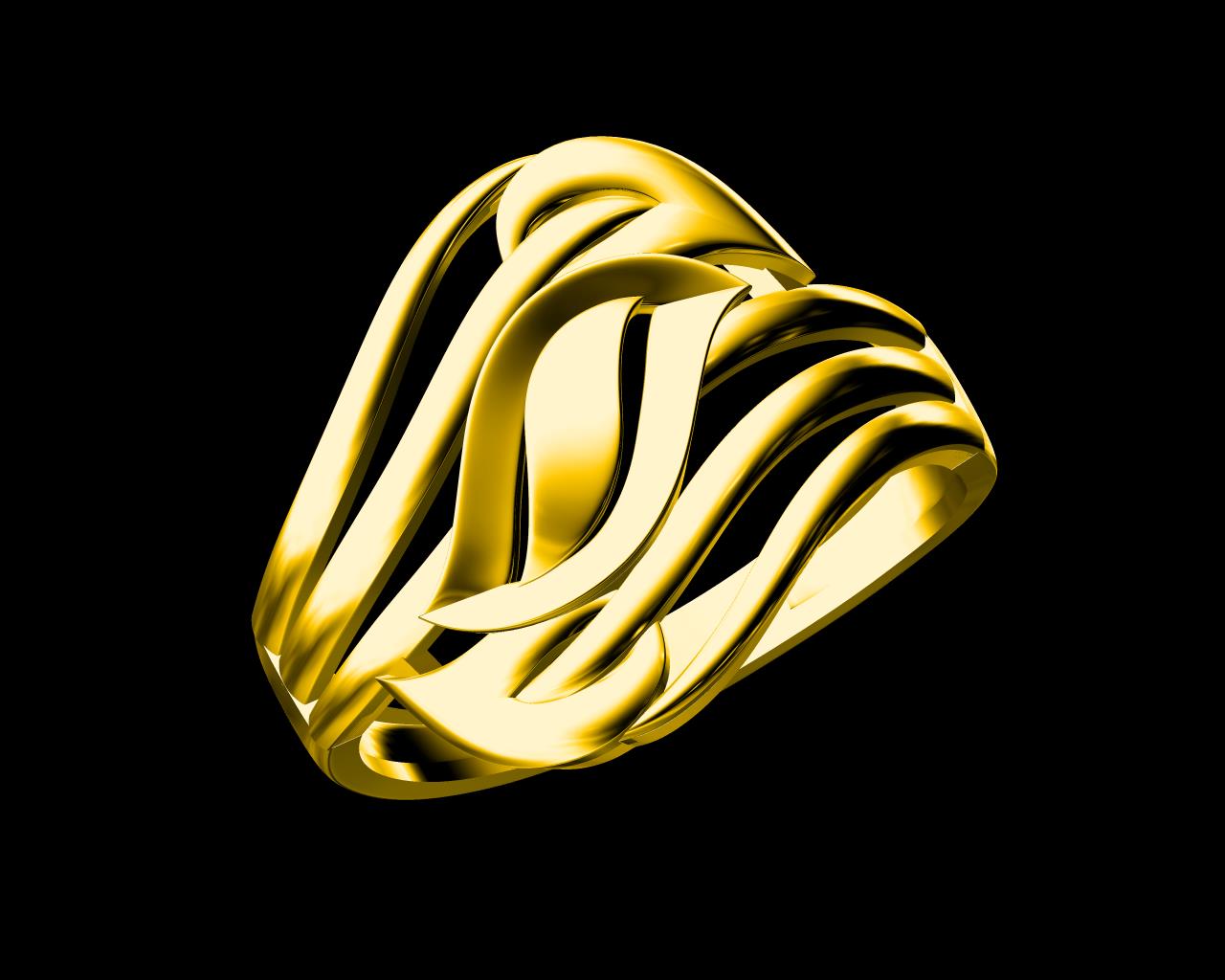AD17992 — Ladies Rings jewellery CAD design (JCD/STL)