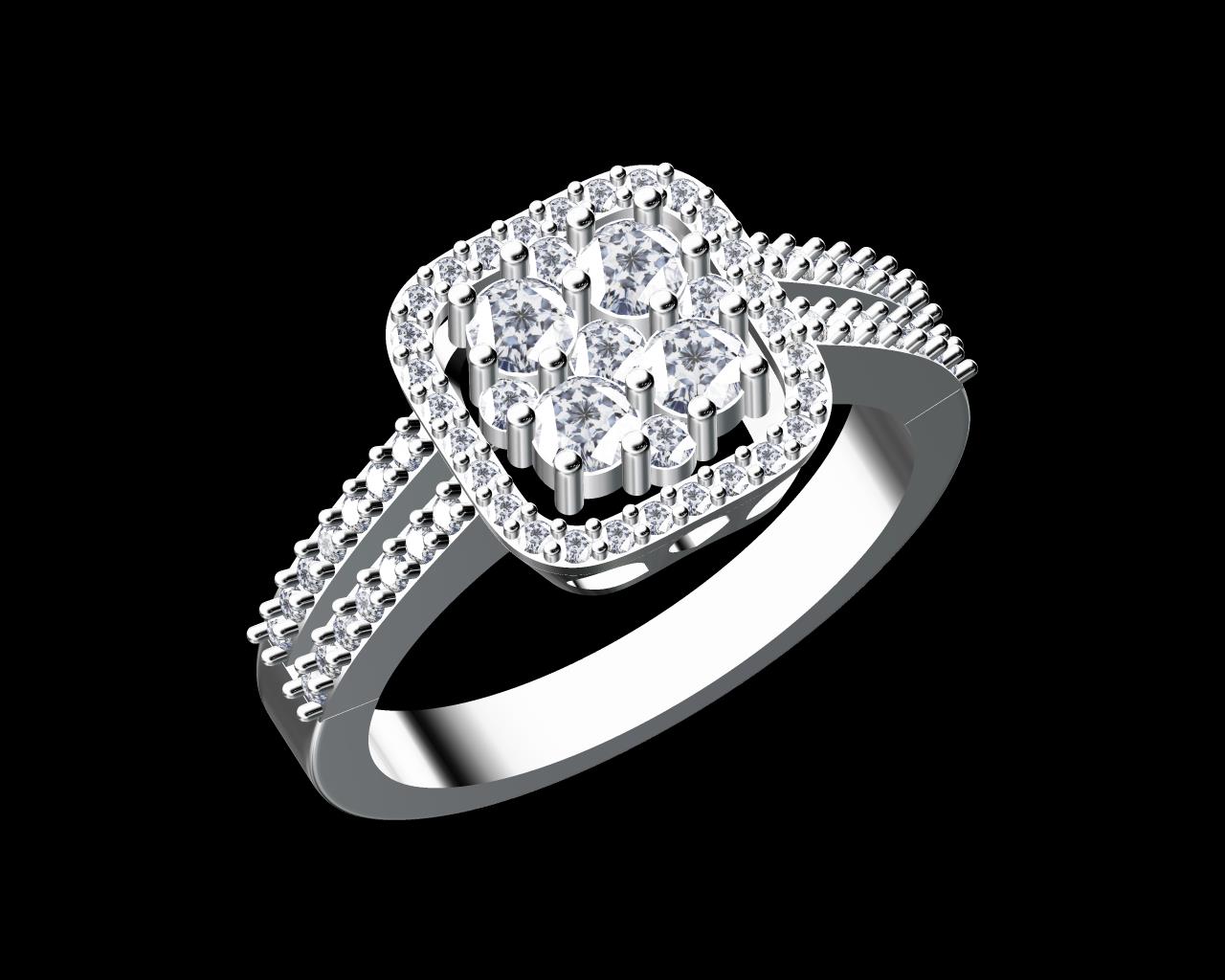 AD18003 — Ladies Rings jewellery CAD design (JCD/STL)