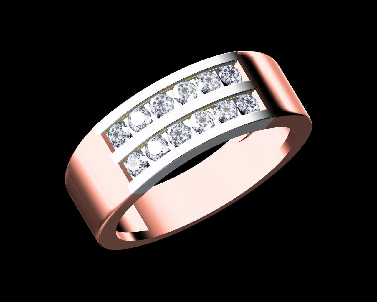 AD17769 — Gents Rings jewellery CAD design (JCD/STL)