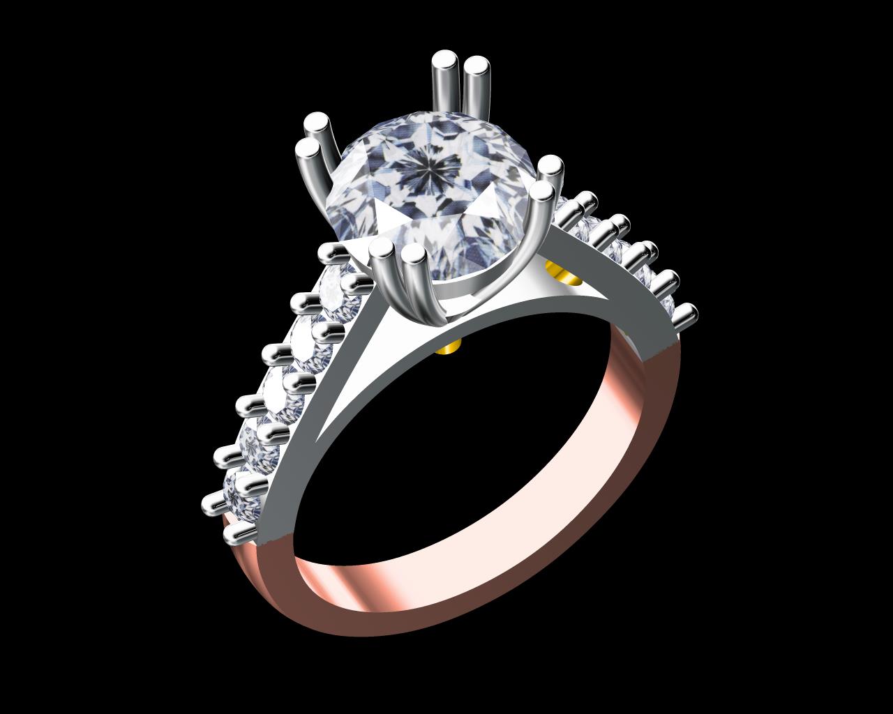 AD18060 — Ladies Rings jewellery CAD design (JCD/STL)