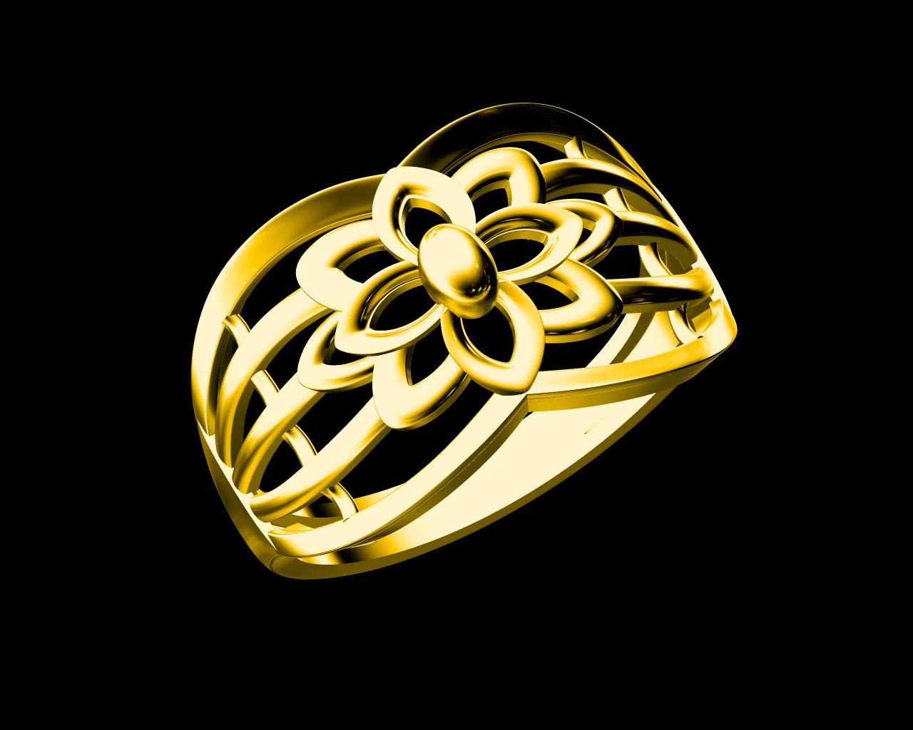 AD18118 — Ladies Rings jewellery CAD design (JCD/STL)