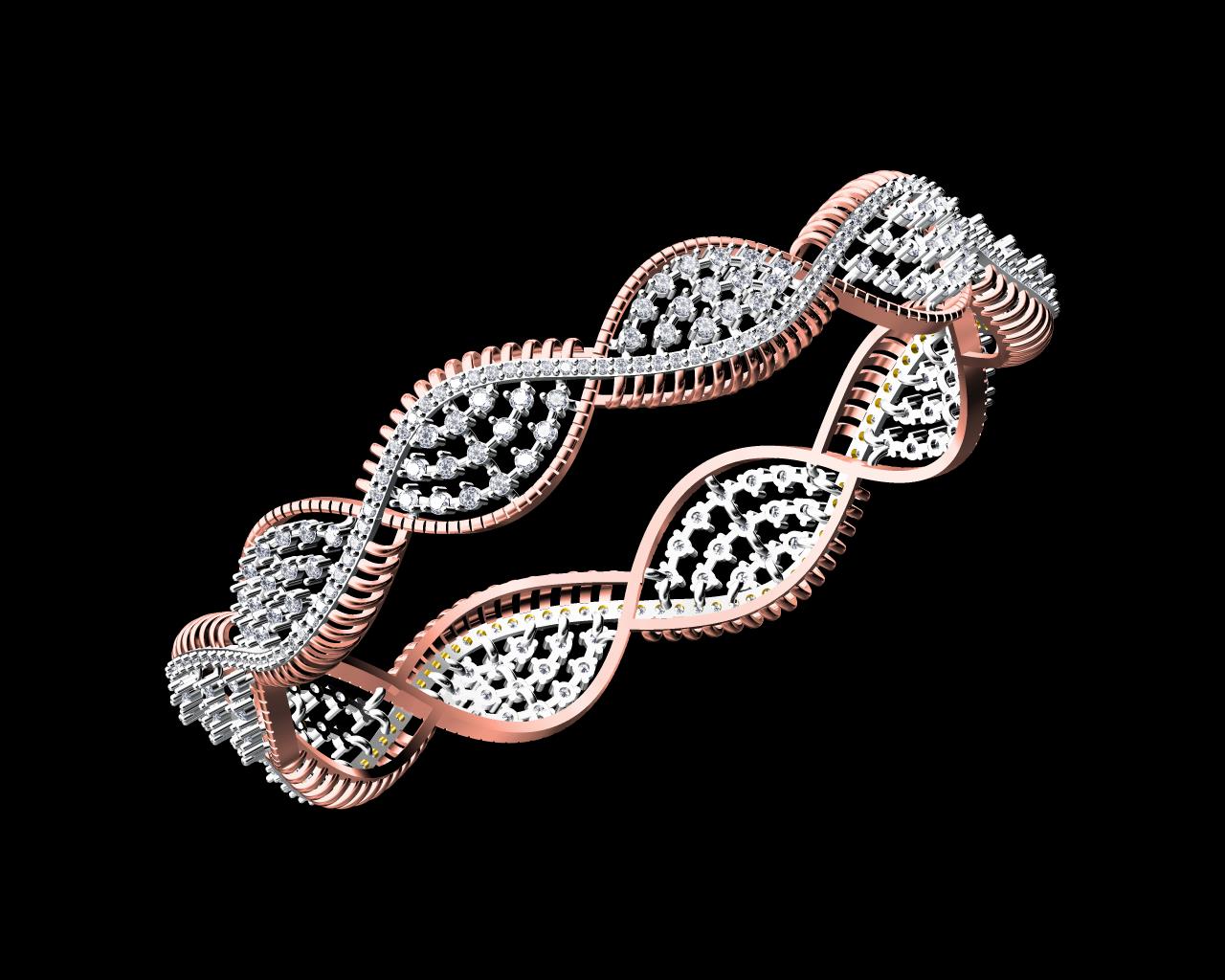 AD16735-ALT — Bangles jewellery CAD design (JCD/STL)