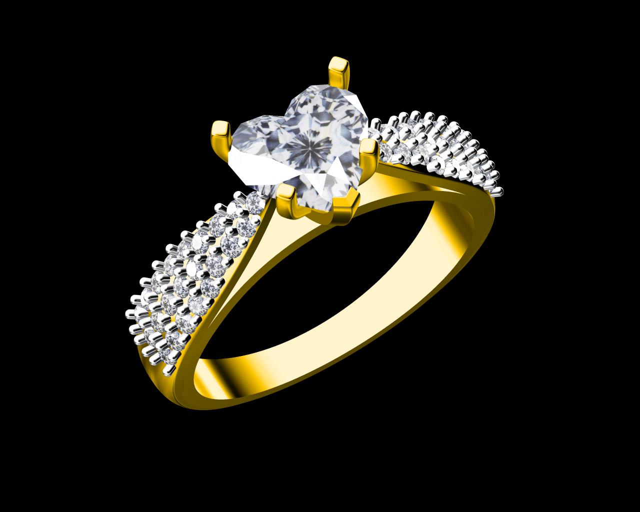 AD17918 — Ladies Rings jewellery CAD design (JCD/STL)