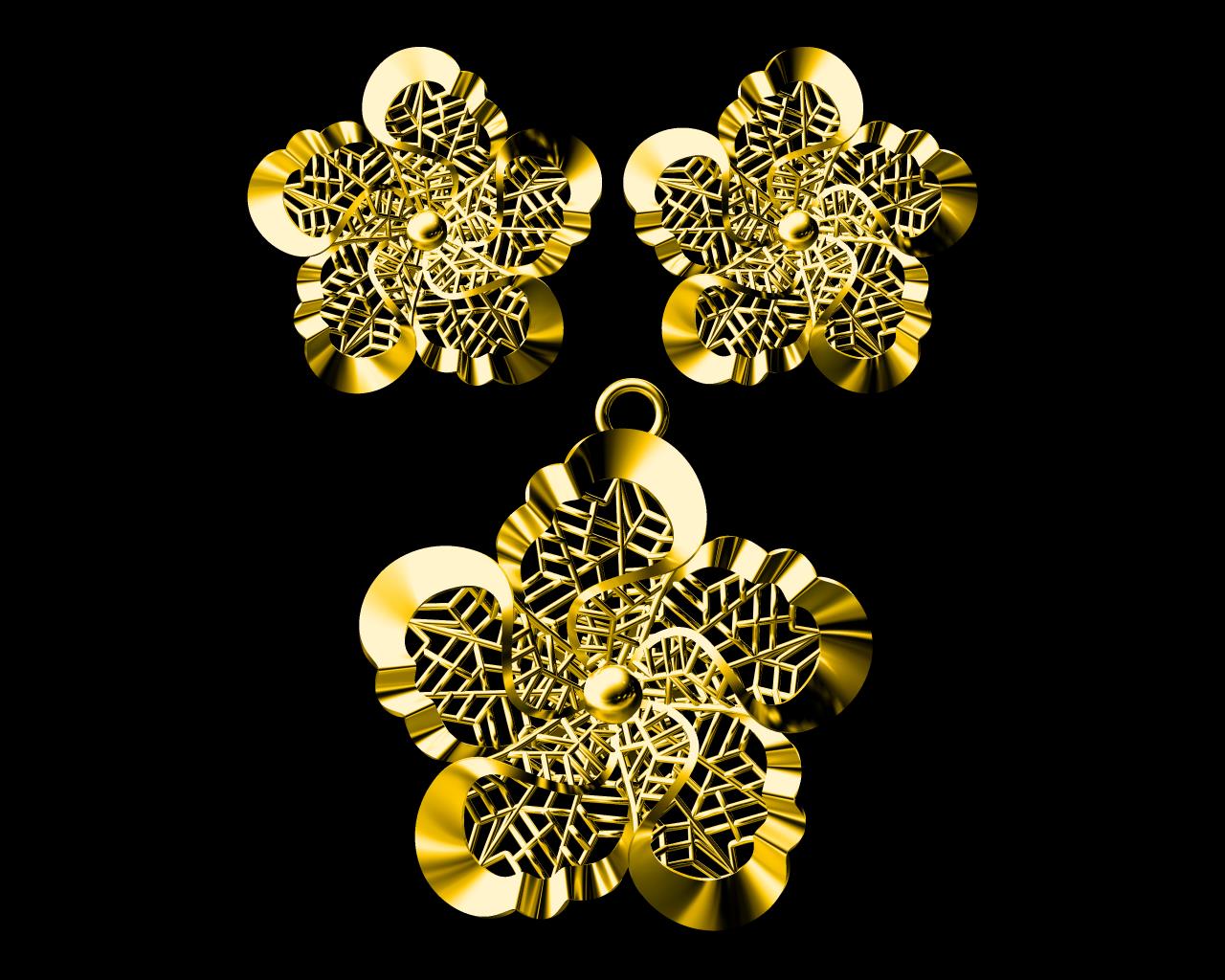 AD17968 — Pendants jewellery CAD design (JCD/STL)