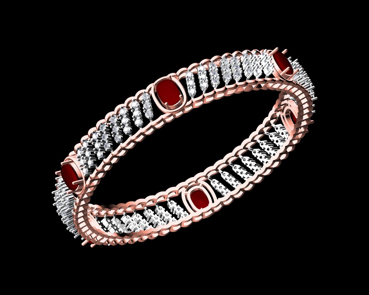 AD18009 — Bangles jewellery CAD design (JCD/STL)
